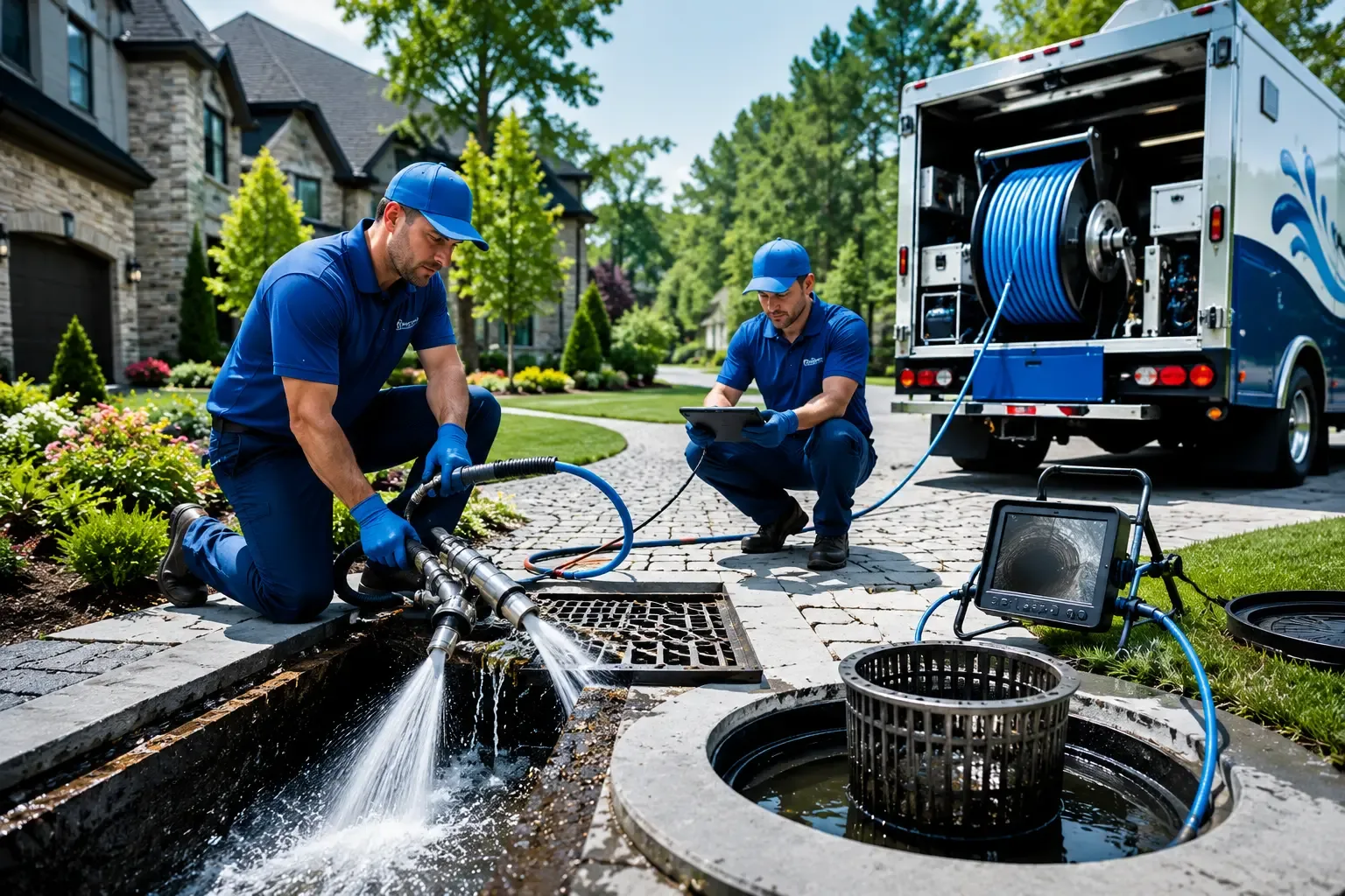Local outdoor drain cleaning professionals in Alden, MN
